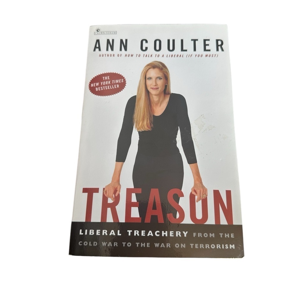 Ann Coulter Treason Political Nonfiction Culture War Paperback Book